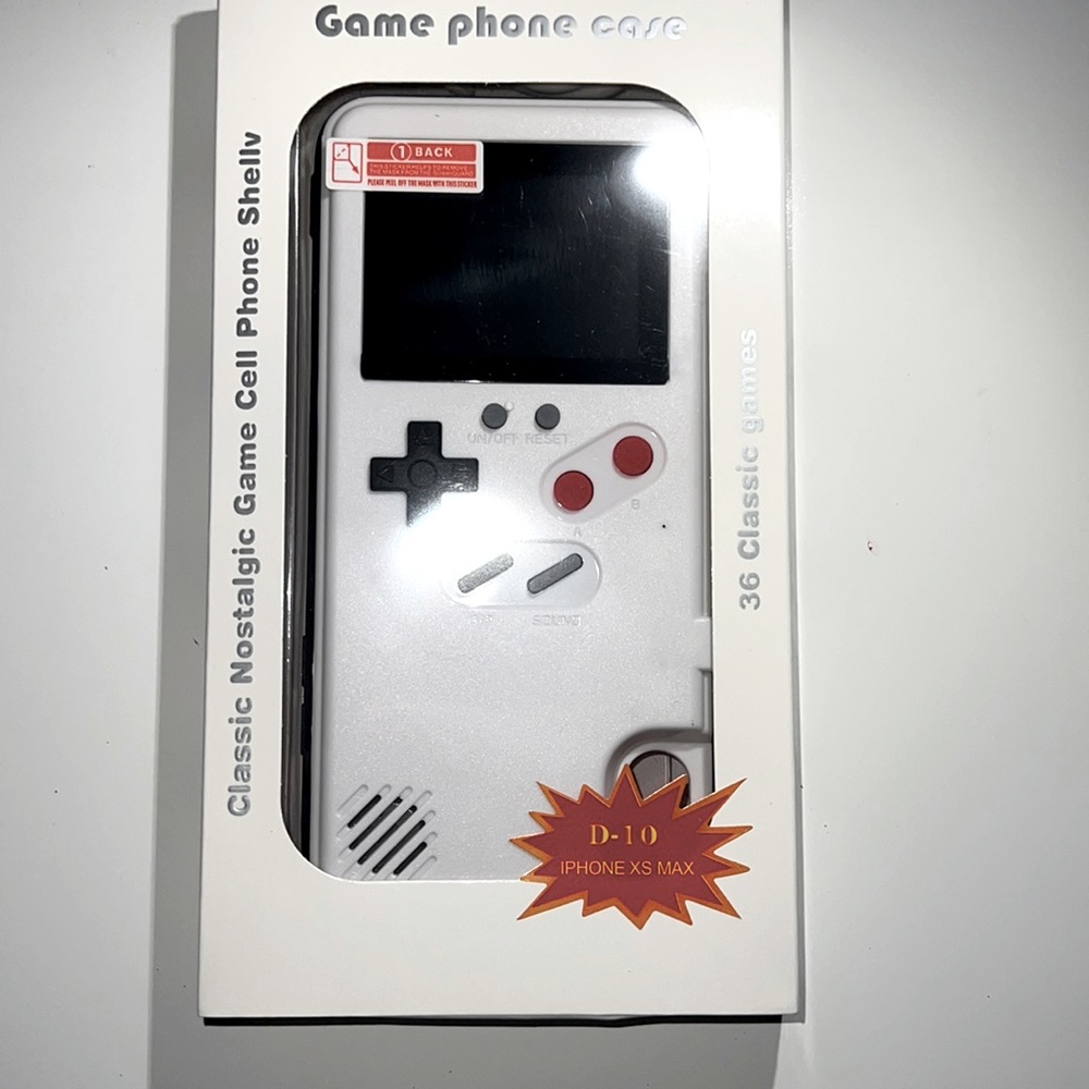 Classic nostalgia game cell phone case